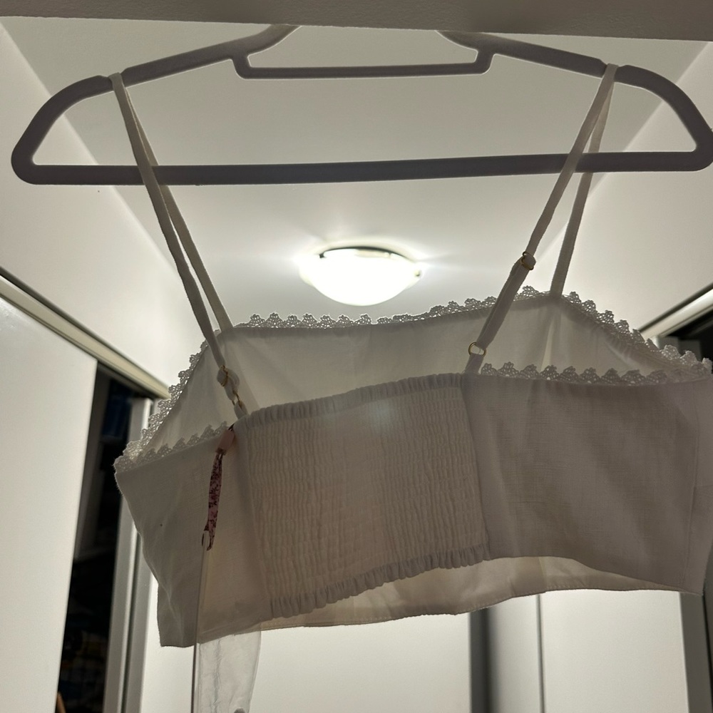 Loveshackfancy Emalou Crop Top Ntw - image 5